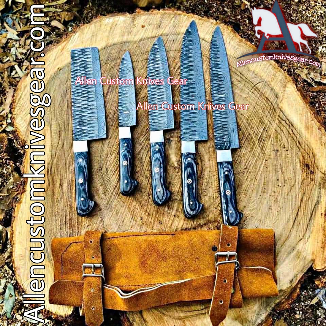 Handmade BBQ knives Set – Allen Custom Knives Gear