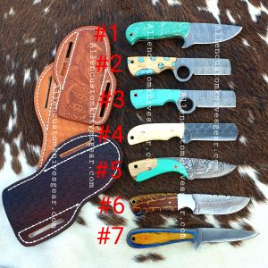 20 knives Big Deals, Cowboy, Hunting, Skinner Knives – Allen Custom Knives  Gear