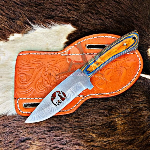 Handmade High Polish Cowboy, Hunting, Skinner Knives – Allen Custom Knives  Gear