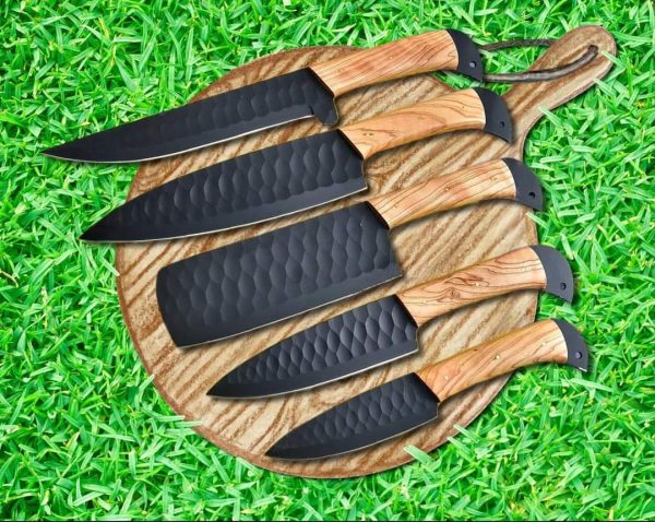 Handmade BBQ knives Set – Allen Custom Knives Gear